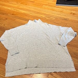 LOFT- Light Gray Turtleneck Sweater